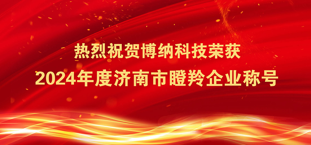 再獲殊榮！博納科技榮獲2024年度濟(jì)南市瞪羚企業(yè)稱號